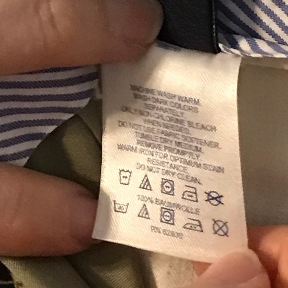 Land’s End tan pleated dress pants, 33 waist - Picture 11 of 12